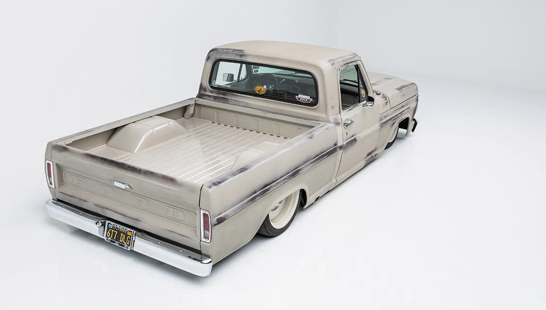 PPG Pebble Sand paint 1967 Ford F-100