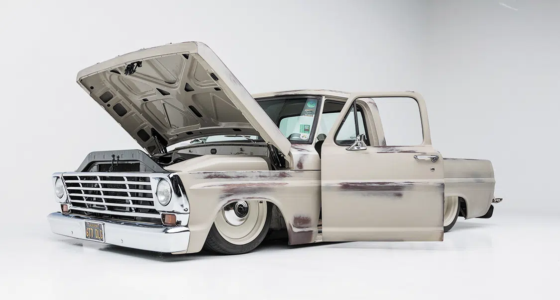 1967 Ford F-100 PPG Pebble Sand paint